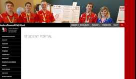 
							         Student Portal | Theodore Roosevelt High School - Kent								  
							    