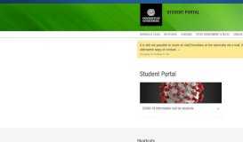 
							         Student Portal - University of Gothenburg – Student ... - GU: studentportal								  
							    
