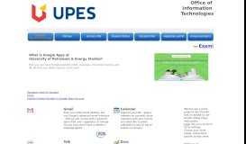 
							         Student Portal - UPES								  
							    