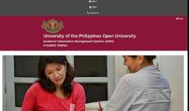 
							         Student Portal - UPOU - Office of the University Registrar								  
							    
