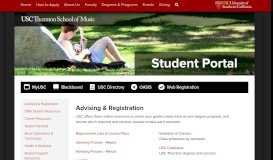 
							         Student Portal | USC Thornton School of Music								  
							    