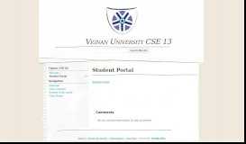 
							         Student Portal - Vignan University CSE 13 - Google Sites								  
							    