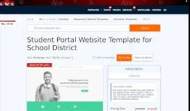 
							         Student Portal Website Template for School District | MotoCMS								  
							    