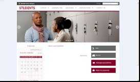 
							         Student Portal Welcome								  
							    