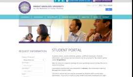 
							         Student Portal - Wright Graduate University								  
							    