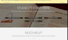 
							         Student Portal: XYZ Textbooks								  
							    