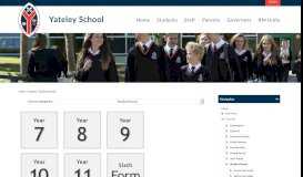 
							         Student Portal - Yateley School VLE								  
							    