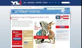 
							         Student Portal – Youth Leadership Initiative								  
							    