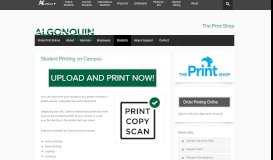 
							         Student Printing on Campus | The Print Shop - Algonquin College								  
							    