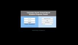 
							         Student Progress Center - CPSB.org								  
							    