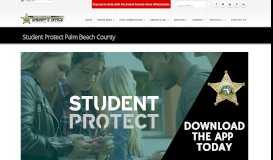 
							         Student Protect Palm Beach County - Palm Beach County Sheriff's Office								  
							    