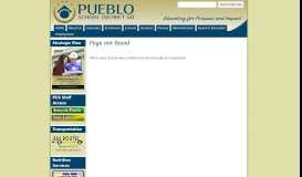 
							         Student Records and Reporting - Pueblo City Schools Internet								  
							    