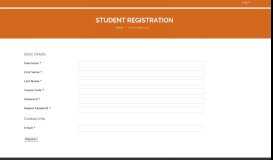 
							         Student Registration – e-Portal Home								  
							    