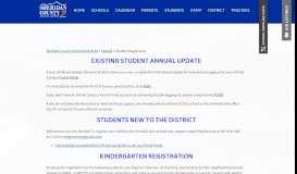 
							         Student Registration | Sheridan County School District #2								  
							    