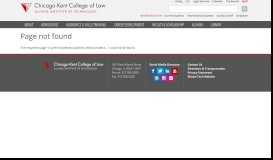 
							         Student Resource Library | Chicago-Kent College of Law								  
							    