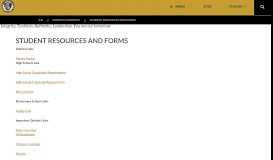 
							         Student Resources and Forms | Italy High School								  
							    
