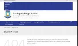 
							         Student Resources - Carlingford High School								  
							    