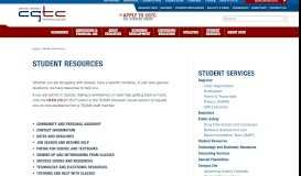 
							         Student Resources | Central Georgia Technical College								  
							    