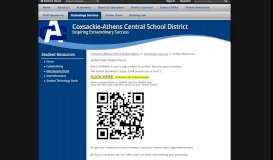 
							         Student Resources / eSD Student Portal - Coxsackie-Athens Central ...								  
							    