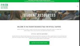 
							         Student Resources — Food Recovery Network								  
							    