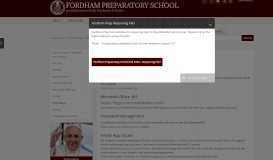 
							         Student Resources - Fordham Preparatory School								  
							    