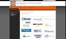 
							         Student Resources / Homepage - Northampton Area School District								  
							    