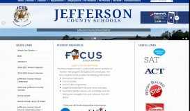 
							         Student Resources - Jefferson County School District								  
							    