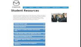 
							         Student Resources - Mazda Technical Training Australia (MTTA)								  
							    