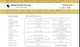 
							         Student Resources - Midland Public Schools - Northeast Middle School								  
							    