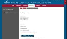 
							         Student Resources / Overview - North St. Paul-Maplewood-Oakdale ...								  
							    