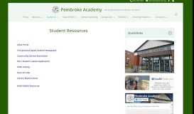 
							         Student Resources - Pembroke Academy - SAU #53								  
							    