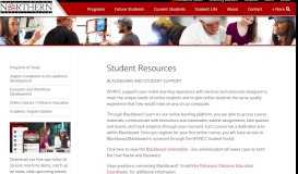 
							         Student Resources | Programs | WVNCC | West Virginia Northern ...								  
							    