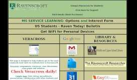 
							         Student Resources - Ravenscroft School WWW2 Server								  
							    