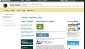 
							         Student Resources / Student Web Links - Portland Public Schools								  
							    