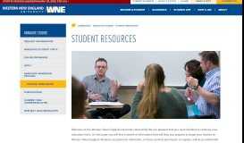 
							         Student Resources - Western New England University								  
							    