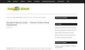 
							         Student Result 2018 - Check Online Now [Updated]								  
							    