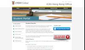 
							         Student Results - ICAS Hong Kong Office - UNSW								  
							    