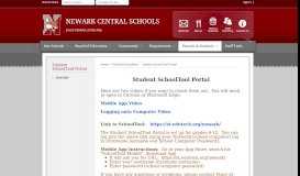 
							         Student SchoolTool Portal / Overview - Newark CSD								  
							    