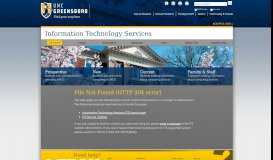 
							         Student Secure Portal for GCN File Access, Information Technology ...								  
							    