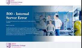 
							         Student Services - AECC University College | AECC University ...								  
							    