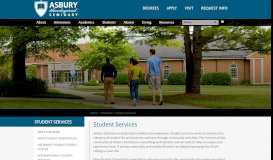 
							         Student Services - Asbury Theological Seminary								  
							    