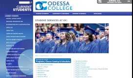 
							         Student Services at OC - Odessa College								  
							    
