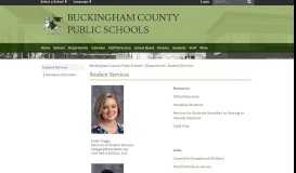 
							         Student Services - Buckingham County Public Schools								  
							    
