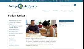 
							         Student Services | College of Lake County								  
							    