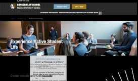 
							         Student Services - Concord Law School								  
							    
