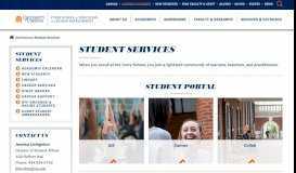 
							         Student Services - Current Students | Curry School of ...								  
							    