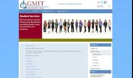 
							         Student Services | GMIT								  
							    