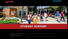 
							         Student Services - Griffith University								  
							    