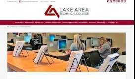 
							         Student Services - Lake Area Technical Institute								  
							    