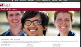 
							         Student Services | National University of Health Sciences								  
							    